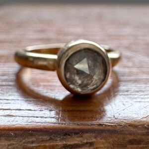 ONE OF A KIND GREY DIAMOND RING